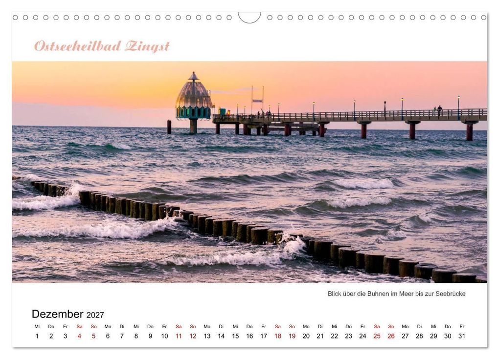Weitere Ansicht: Panorama-Blick Fischland-Darss-Zingst (Wandkalender 2027 DIN A3 quer), CALVENDO Monatskalender | Andrea Dreegmeyer, Calvendo