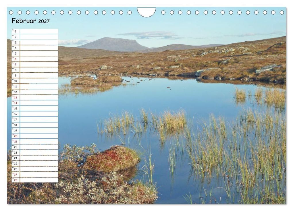 Weitere Ansicht: Einsame Natur - Terminkalender (Wandkalender 2027 DIN A4 quer), CALVENDO Monatskalender | Anita Berger, Calvendo