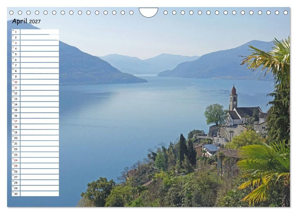 Weitere Ansicht: Einsame Natur - Terminkalender (Wandkalender 2027 DIN A4 quer), CALVENDO Monatskalender | Anita Berger, Calvendo