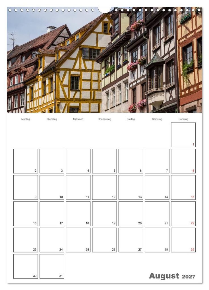 Weitere Ansicht: NÜRNBERG Bezauberndes Altstadtherz / Terminplaner (Wandkalender 2027 DIN A3 hoch), CALVENDO Monatskalender | Melanie Viola, Calvendo