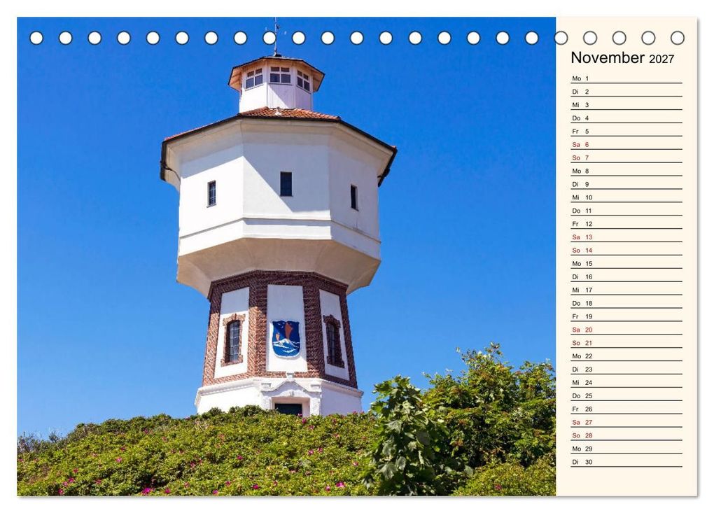 Weitere Ansicht: Langeoog Geburtstagskalender (Tischkalender 2027 DIN A5 quer), CALVENDO Monatskalender | Andrea Dreegmeyer, Calvendo