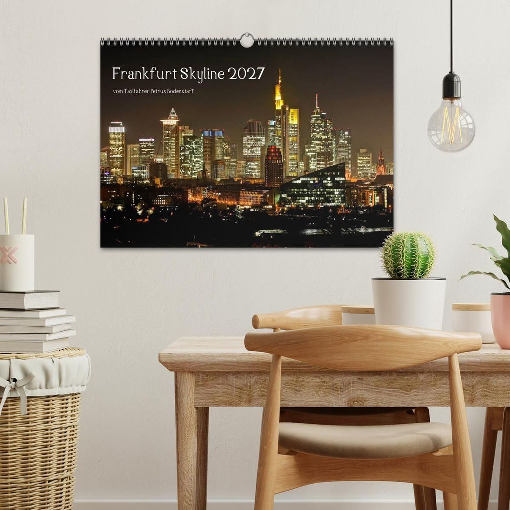 Weitere Ansicht: Frankfurt Skyline von Petrus Bodenstaff (Wandkalender 2027 DIN A3 quer), CALVENDO Monatskalender | Petrus Bodenstaff, Calvendo