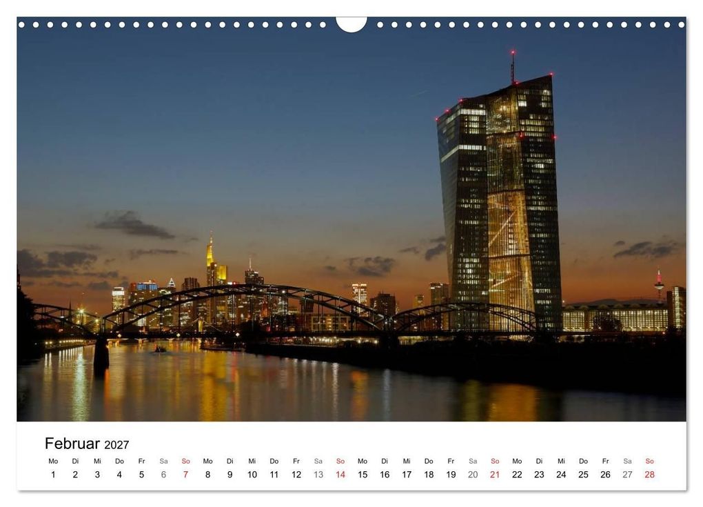 Weitere Ansicht: Frankfurt Skyline von Petrus Bodenstaff (Wandkalender 2027 DIN A3 quer), CALVENDO Monatskalender | Petrus Bodenstaff, Calvendo