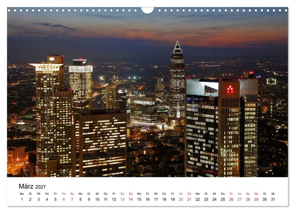 Weitere Ansicht: Frankfurt Skyline von Petrus Bodenstaff (Wandkalender 2027 DIN A3 quer), CALVENDO Monatskalender | Petrus Bodenstaff, Calvendo