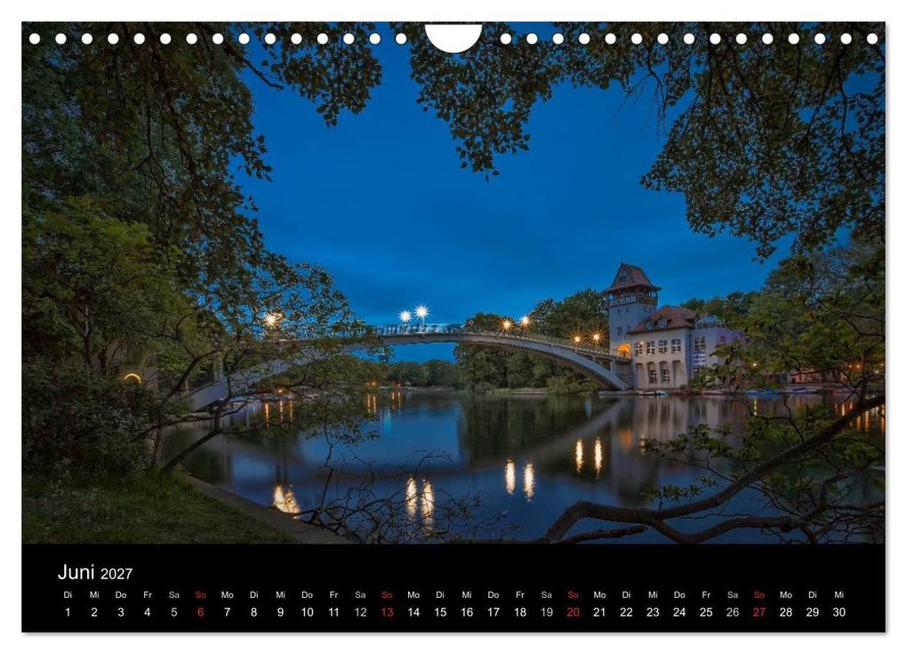 Weitere Ansicht: Die Blaue Stunde in Berlin (Wandkalender 2027 DIN A4 quer), CALVENDO Monatskalender | Fotoatelier Berlin, Calvendo