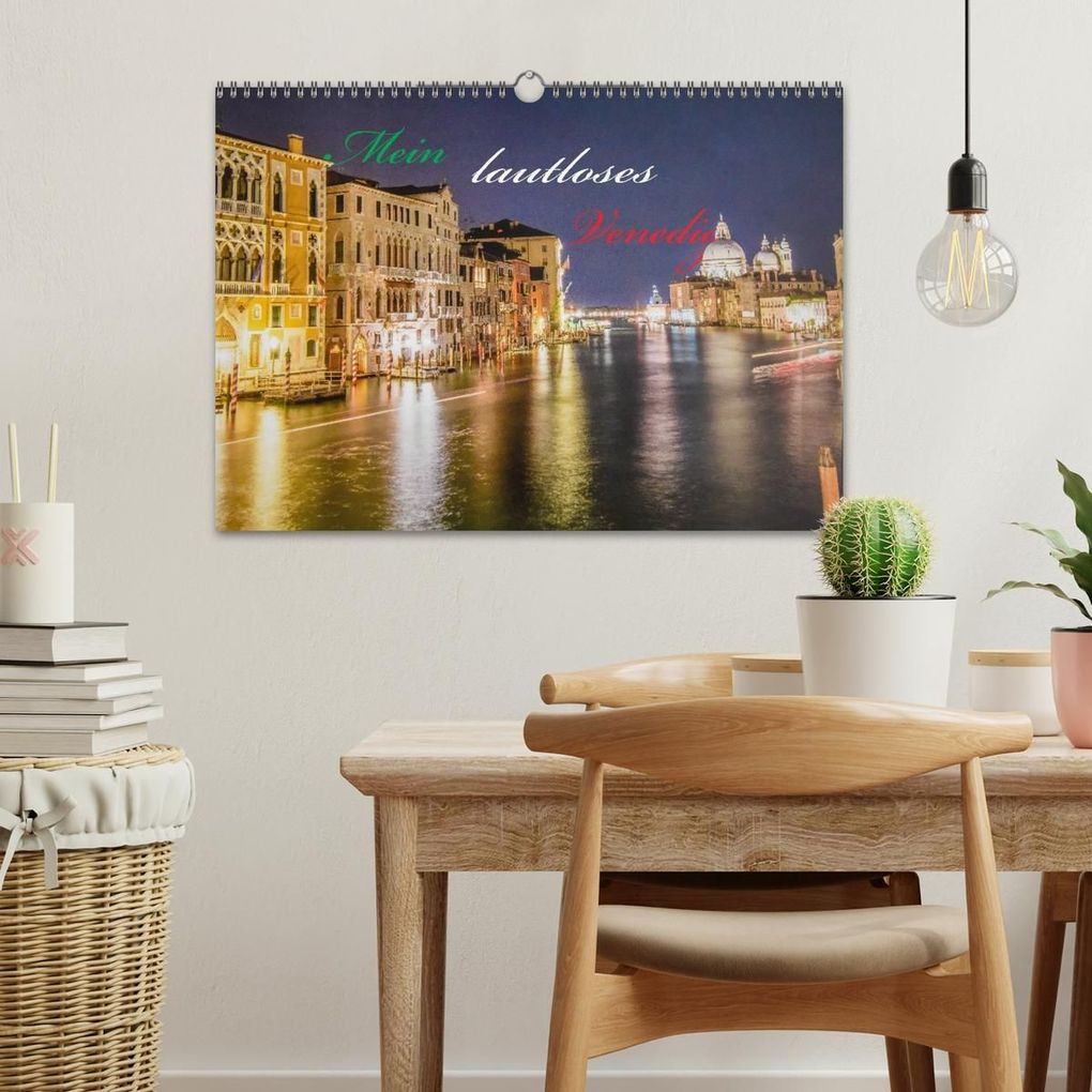 Weitere Ansicht: Mein lautloses Venedig (Wandkalender 2027 DIN A3 quer), CALVENDO Monatskalender | Tilman Schumm, Calvendo