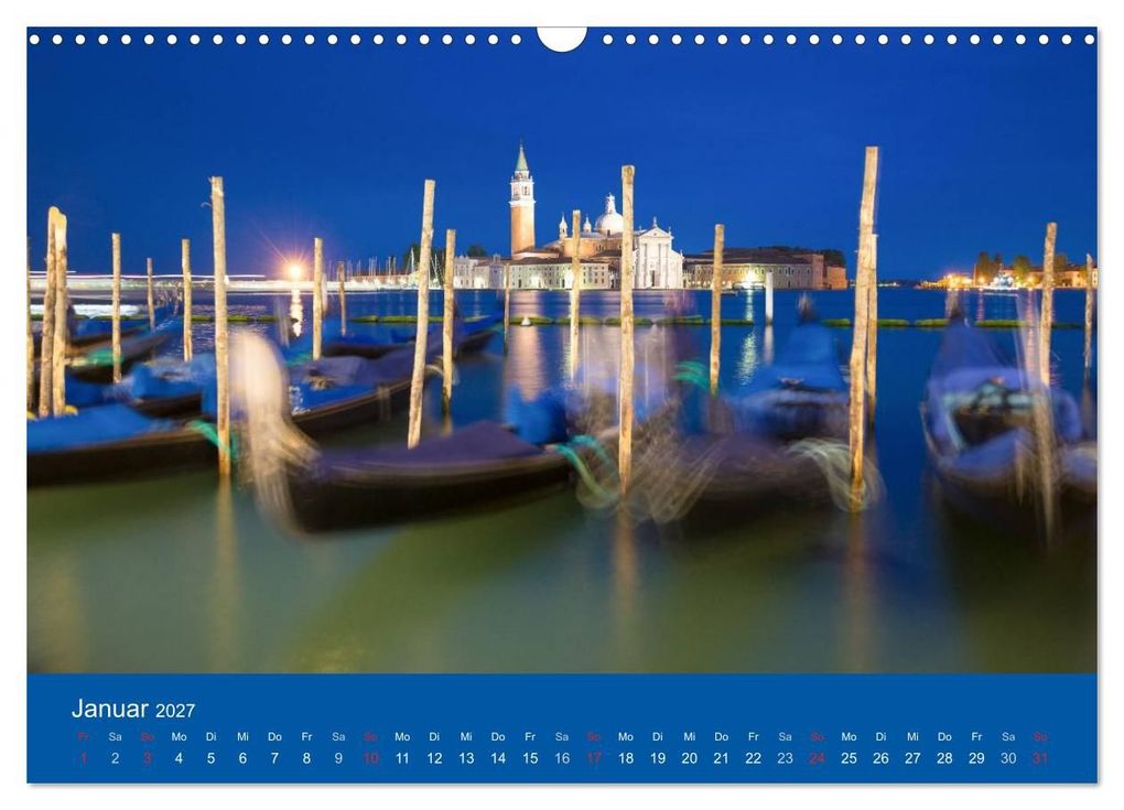 Weitere Ansicht: Mein lautloses Venedig (Wandkalender 2027 DIN A3 quer), CALVENDO Monatskalender | Tilman Schumm, Calvendo