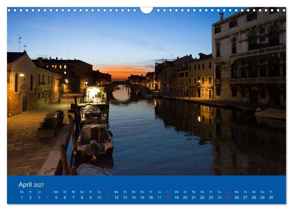 Weitere Ansicht: Mein lautloses Venedig (Wandkalender 2027 DIN A3 quer), CALVENDO Monatskalender | Tilman Schumm, Calvendo