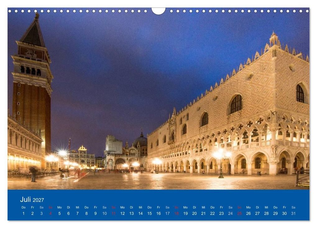 Weitere Ansicht: Mein lautloses Venedig (Wandkalender 2027 DIN A3 quer), CALVENDO Monatskalender | Tilman Schumm, Calvendo