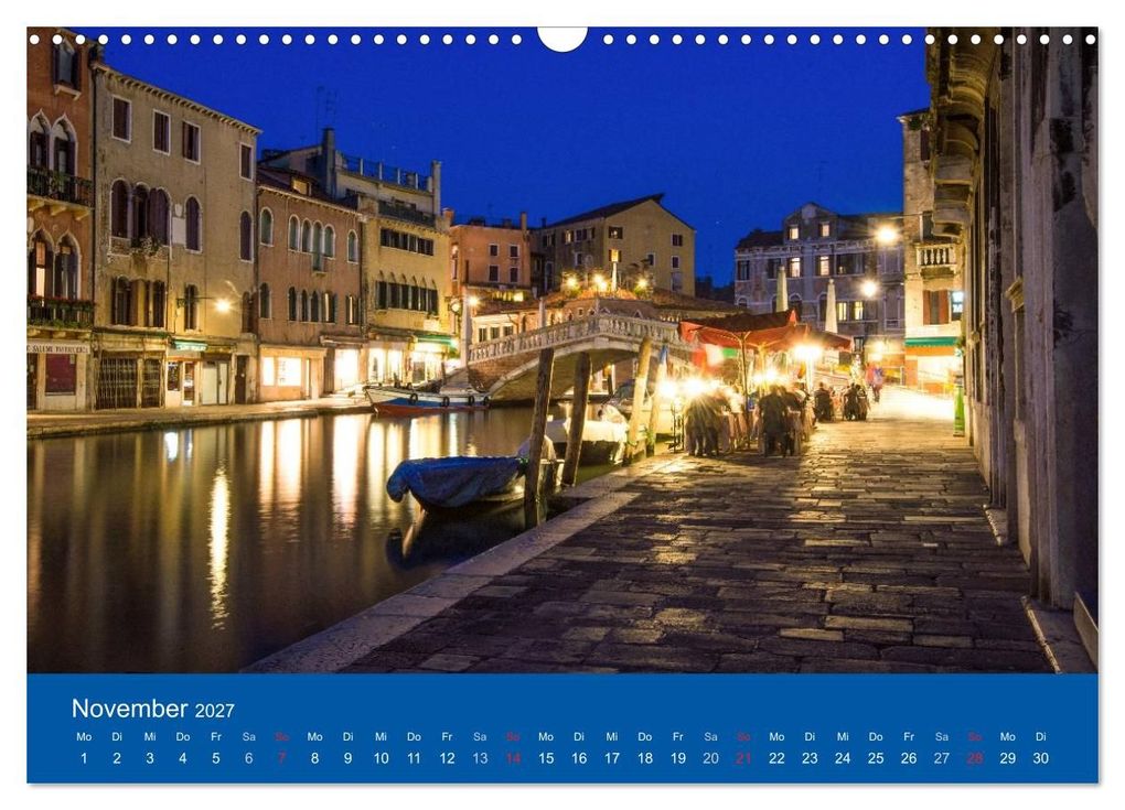 Weitere Ansicht: Mein lautloses Venedig (Wandkalender 2027 DIN A3 quer), CALVENDO Monatskalender | Tilman Schumm, Calvendo