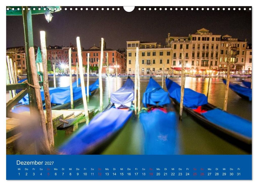 Weitere Ansicht: Mein lautloses Venedig (Wandkalender 2027 DIN A3 quer), CALVENDO Monatskalender | Tilman Schumm, Calvendo