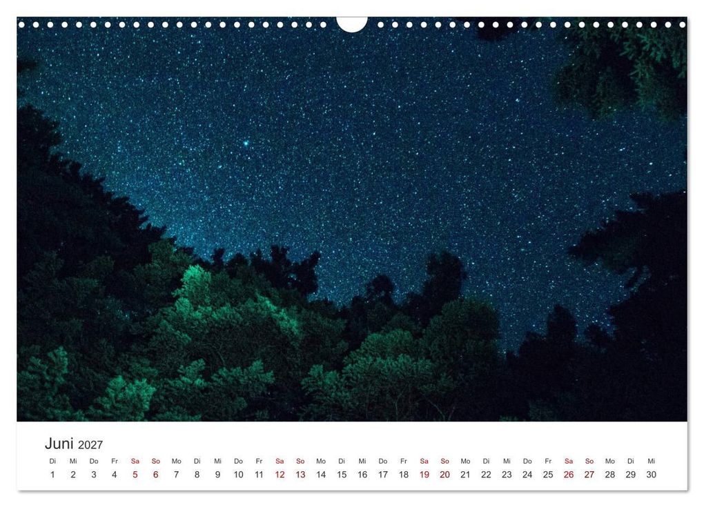 Weitere Ansicht: Nachthimmel - Unfassbare Fotografien der Sterne. (Wandkalender 2027 DIN A3 quer), CALVENDO Monatskalender | Benjamin Lederer, Calvendo
