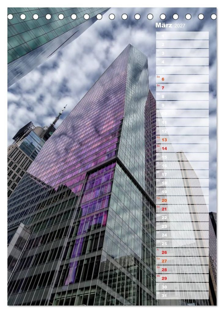 Weitere Ansicht: New York City Geburtstagskalender (Tischkalender 2027 DIN A5 hoch), CALVENDO Monatskalender | Thomas Klinder, Calvendo