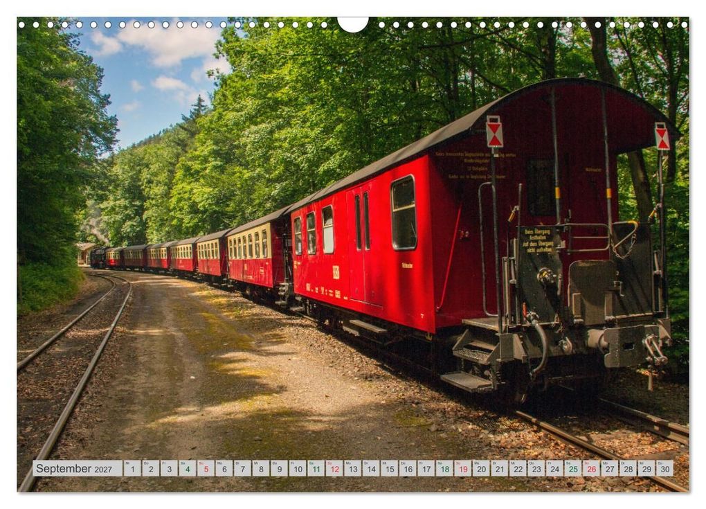 Weitere Ansicht: Harzer Dampfmomente (Wandkalender 2027 DIN A3 quer), CALVENDO Monatskalender | Holger Felix, Calvendo