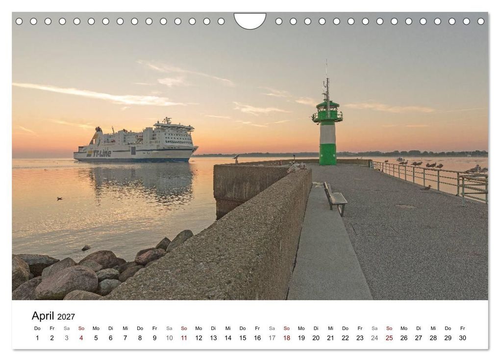 Weitere Ansicht: Ostseeheilbad Travemünde - Lübecks schönste Tochter (Wandkalender 2027 DIN A4 quer), CALVENDO Monatskalender | Andrea Potratz, Calvendo
