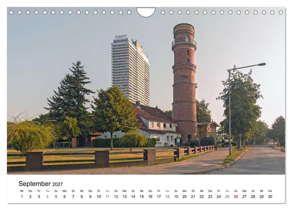 Weitere Ansicht: Ostseeheilbad Travemünde - Lübecks schönste Tochter (Wandkalender 2027 DIN A4 quer), CALVENDO Monatskalender | Andrea Potratz, Calvendo