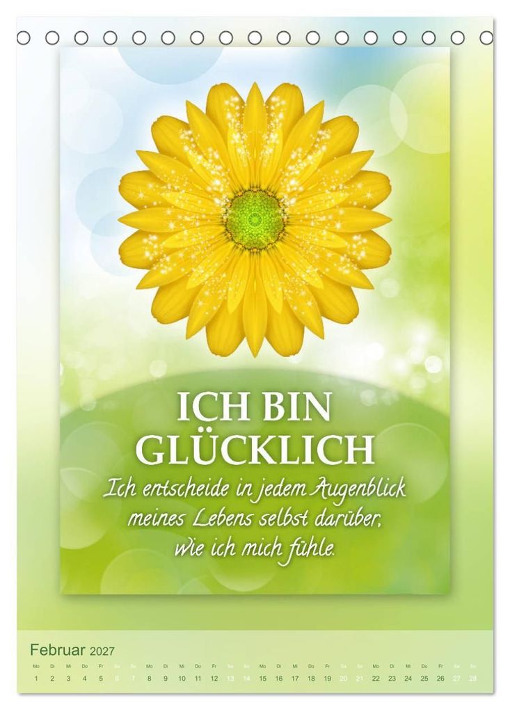 Weitere Ansicht: ICH BIN Licht und Liebe - Kalender (Tischkalender 2027 DIN A5 hoch), CALVENDO Monatskalender | Gaby Shayana Hoffmann, Calvendo