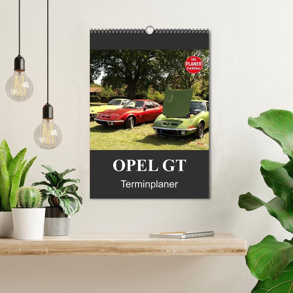 Weitere Ansicht: Opel GT Terminplaner (Wandkalender 2027 DIN A3 hoch), CALVENDO Monatskalender | Anja Bagunk, Calvendo