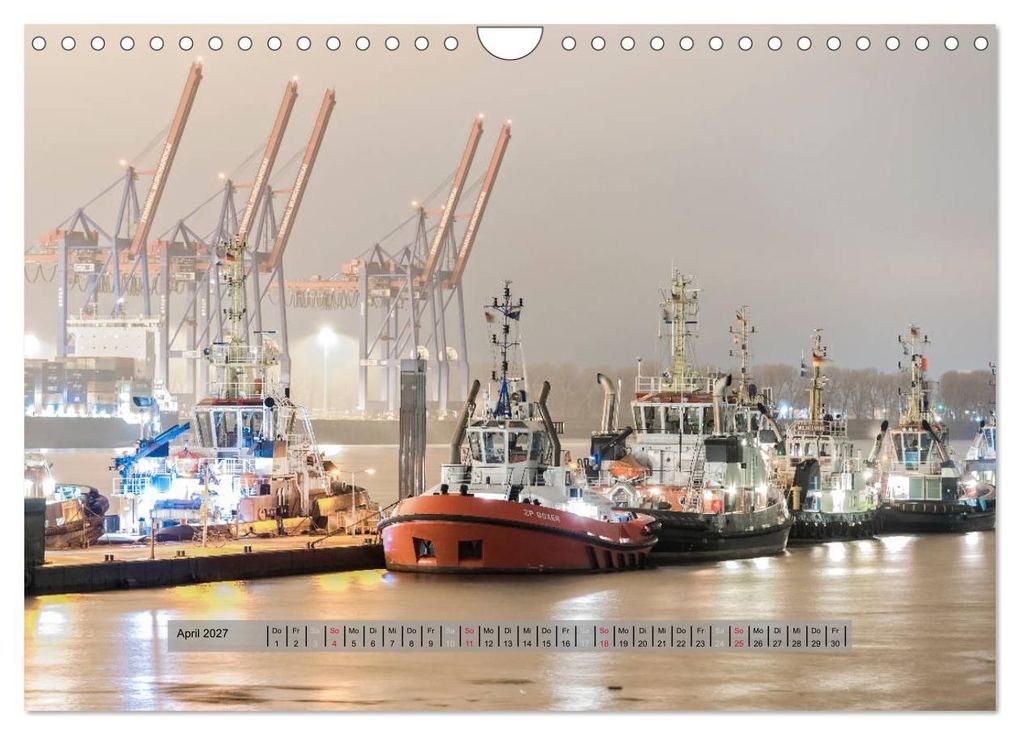 Weitere Ansicht: Auch das ist der Hamburger Hafen (Wandkalender 2027 DIN A4 quer), CALVENDO Monatskalender | Jürgen Muß, Calvendo