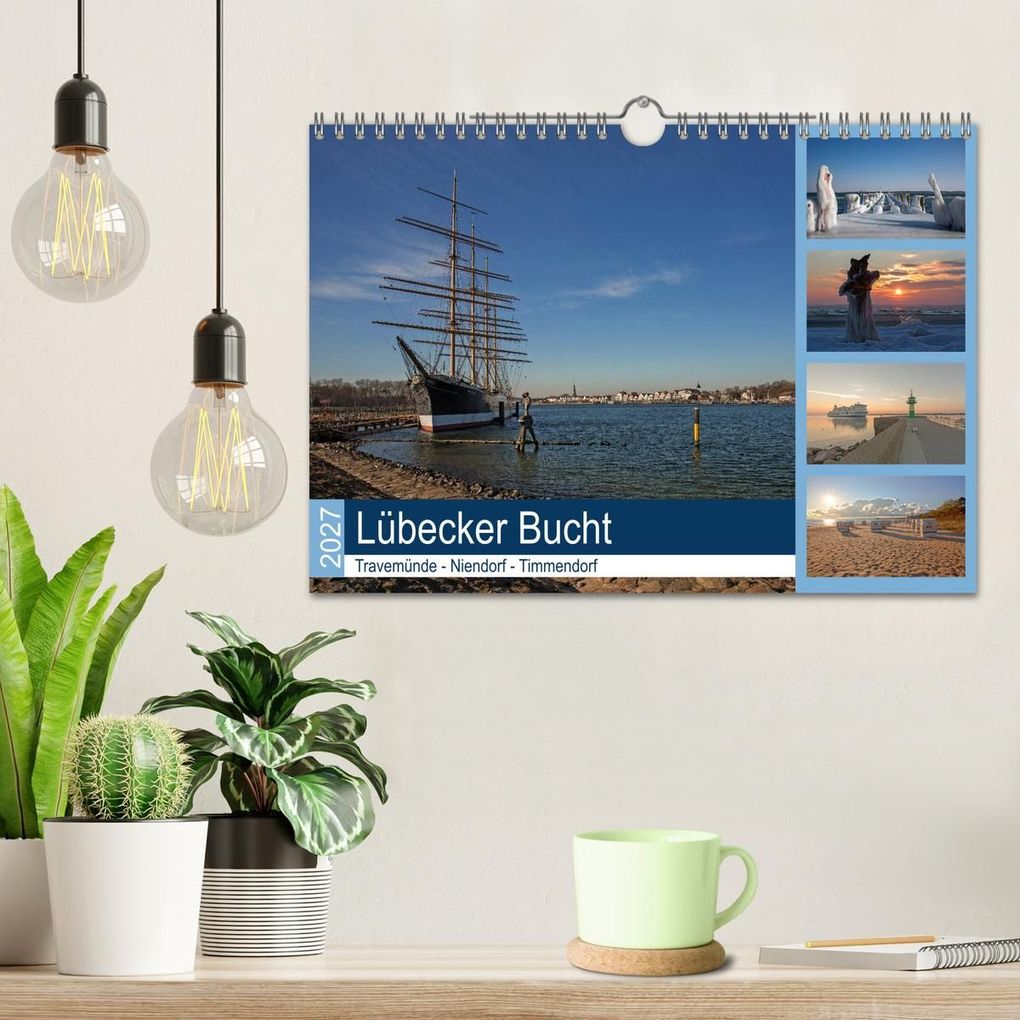Weitere Ansicht: Lübecker Bucht - Travemünde - Niendorf - Timmendorf (Wandkalender 2027 DIN A4 quer), CALVENDO Monatskalender | Andrea Potratz, Calvendo