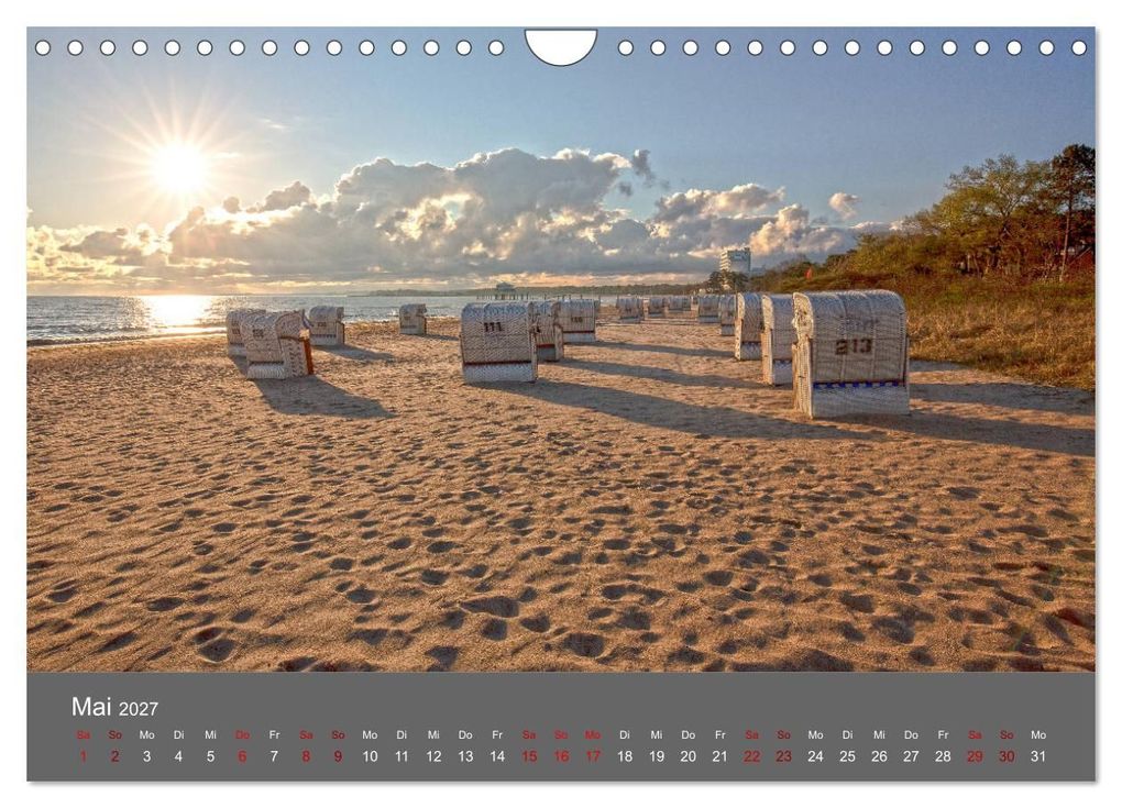 Weitere Ansicht: Lübecker Bucht - Travemünde - Niendorf - Timmendorf (Wandkalender 2027 DIN A4 quer), CALVENDO Monatskalender | Andrea Potratz, Calvendo