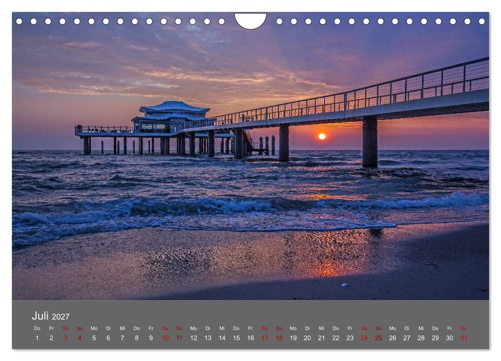 Weitere Ansicht: Lübecker Bucht - Travemünde - Niendorf - Timmendorf (Wandkalender 2027 DIN A4 quer), CALVENDO Monatskalender | Andrea Potratz, Calvendo