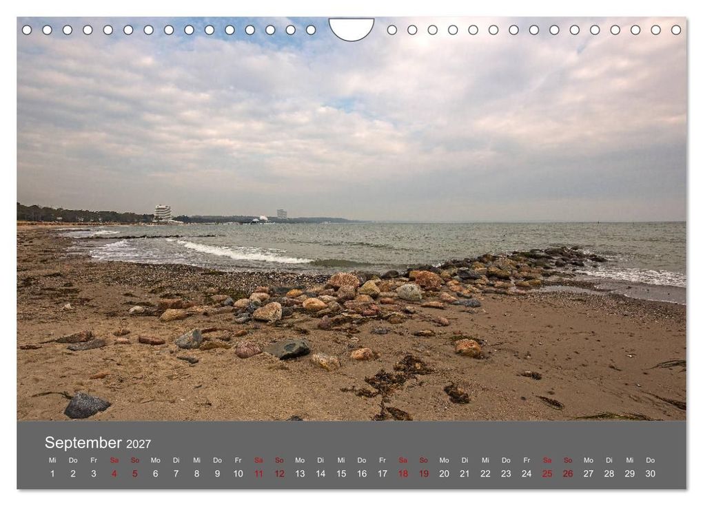 Weitere Ansicht: Lübecker Bucht - Travemünde - Niendorf - Timmendorf (Wandkalender 2027 DIN A4 quer), CALVENDO Monatskalender | Andrea Potratz, Calvendo