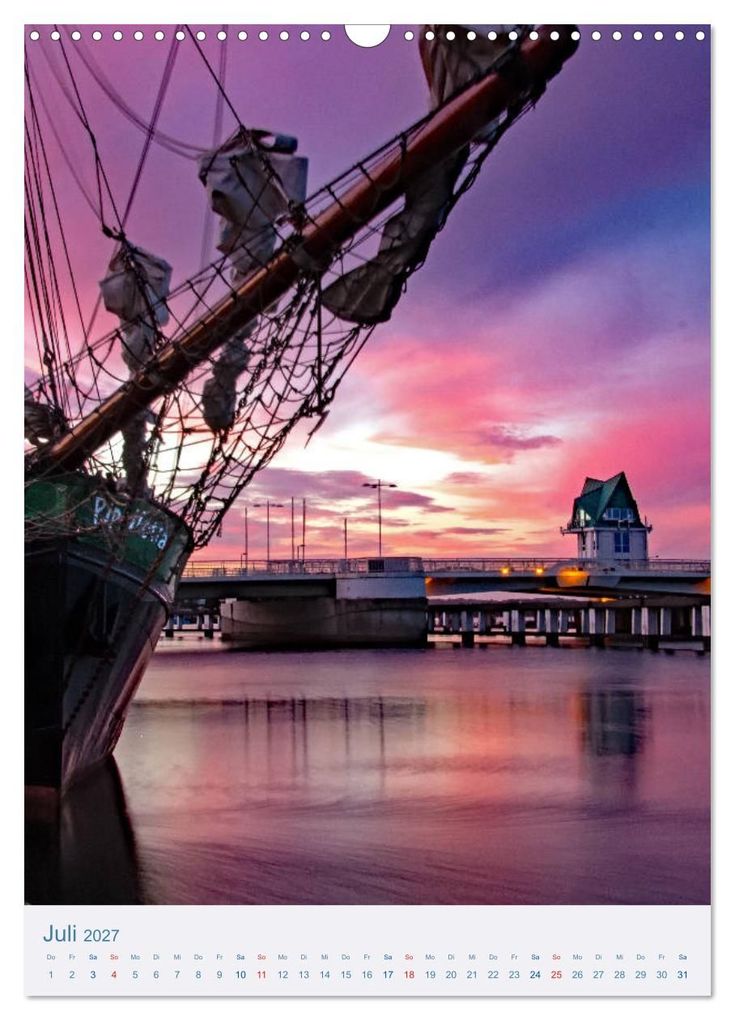 Weitere Ansicht: Kappeln und Schlei (Wandkalender 2027 DIN A3 hoch), CALVENDO Monatskalender | Ute Jackisch, Calvendo