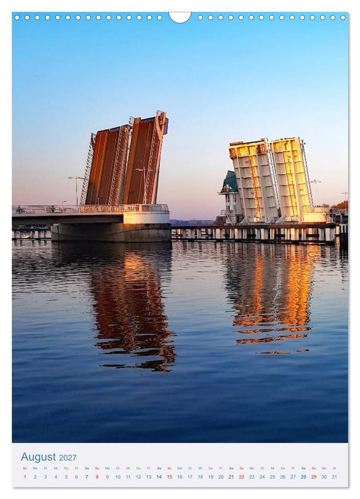 Weitere Ansicht: Kappeln und Schlei (Wandkalender 2027 DIN A3 hoch), CALVENDO Monatskalender | Ute Jackisch, Calvendo
