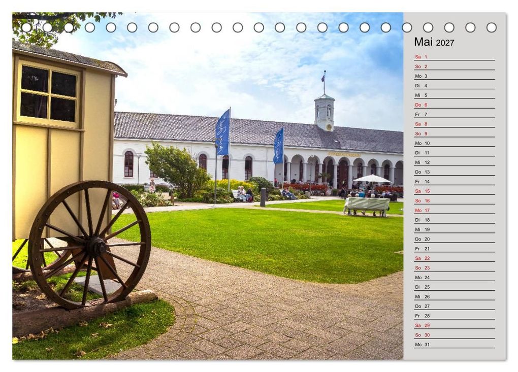 Weitere Ansicht: NORDERNEY Geburtstagskalender mit Planerfunktion (Tischkalender 2027 DIN A5 quer), CALVENDO Monatskalender | Andrea Dreegmeyer, Calvendo