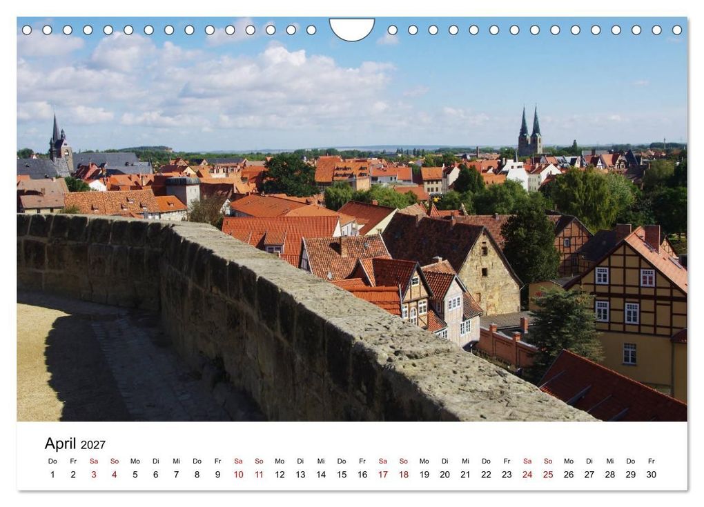 Weitere Ansicht: Weltkulturerbe Quedlinburg (Wandkalender 2027 DIN A4 quer), CALVENDO Monatskalender | Klaus Fröhlich, Calvendo