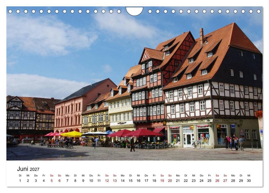 Weitere Ansicht: Weltkulturerbe Quedlinburg (Wandkalender 2027 DIN A4 quer), CALVENDO Monatskalender | Klaus Fröhlich, Calvendo