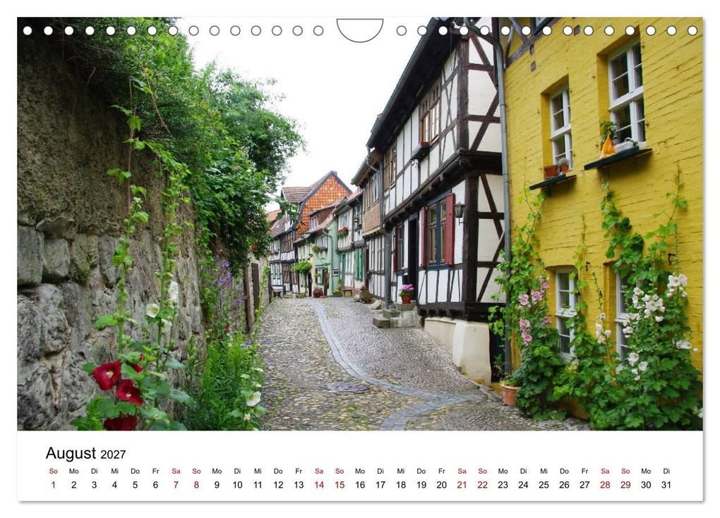 Weitere Ansicht: Weltkulturerbe Quedlinburg (Wandkalender 2027 DIN A4 quer), CALVENDO Monatskalender | Klaus Fröhlich, Calvendo