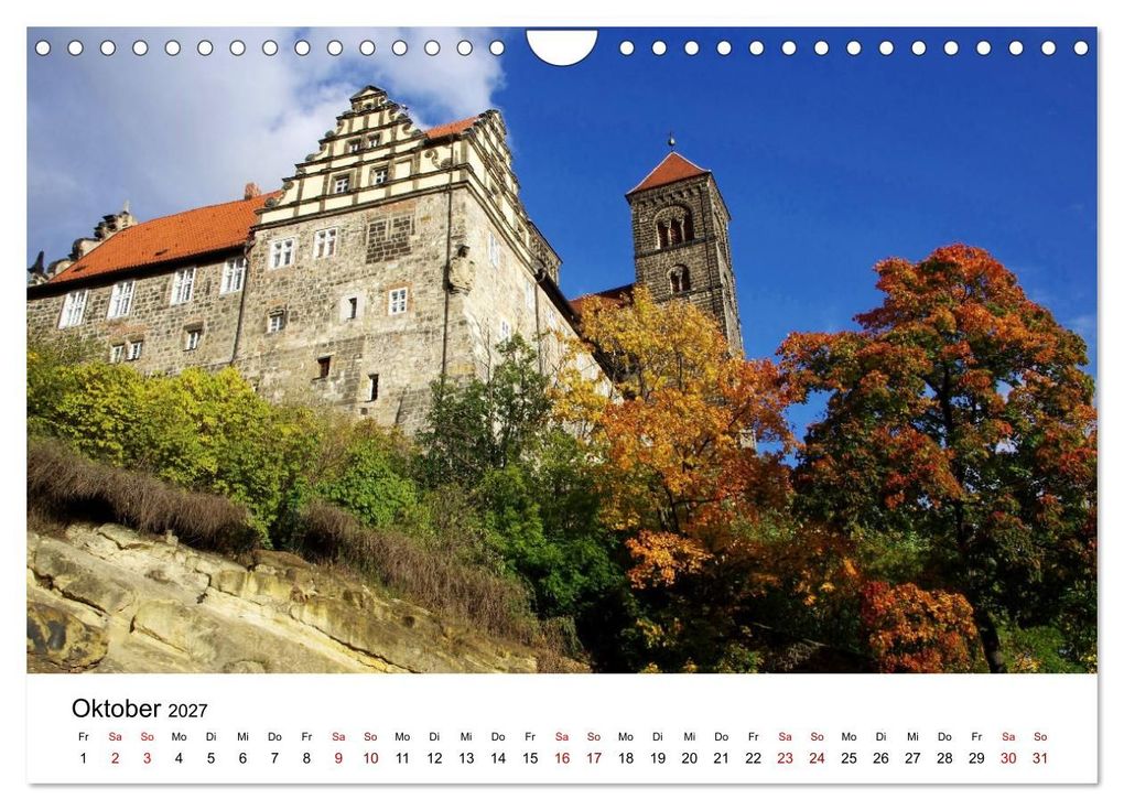 Weitere Ansicht: Weltkulturerbe Quedlinburg (Wandkalender 2027 DIN A4 quer), CALVENDO Monatskalender | Klaus Fröhlich, Calvendo