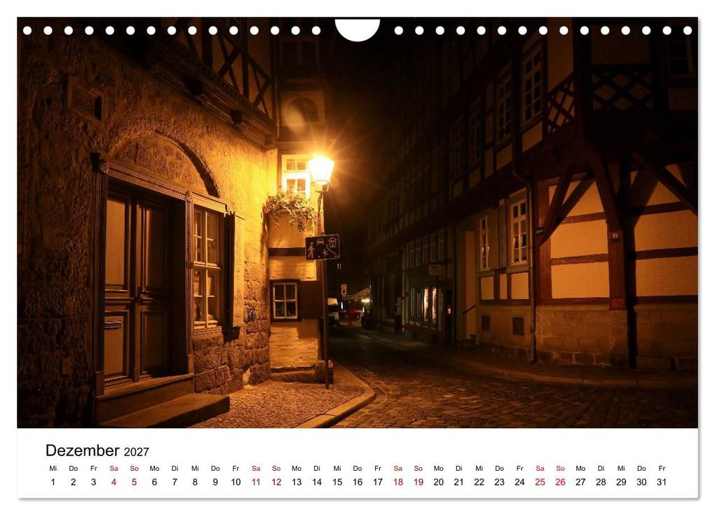 Weitere Ansicht: Weltkulturerbe Quedlinburg (Wandkalender 2027 DIN A4 quer), CALVENDO Monatskalender | Klaus Fröhlich, Calvendo