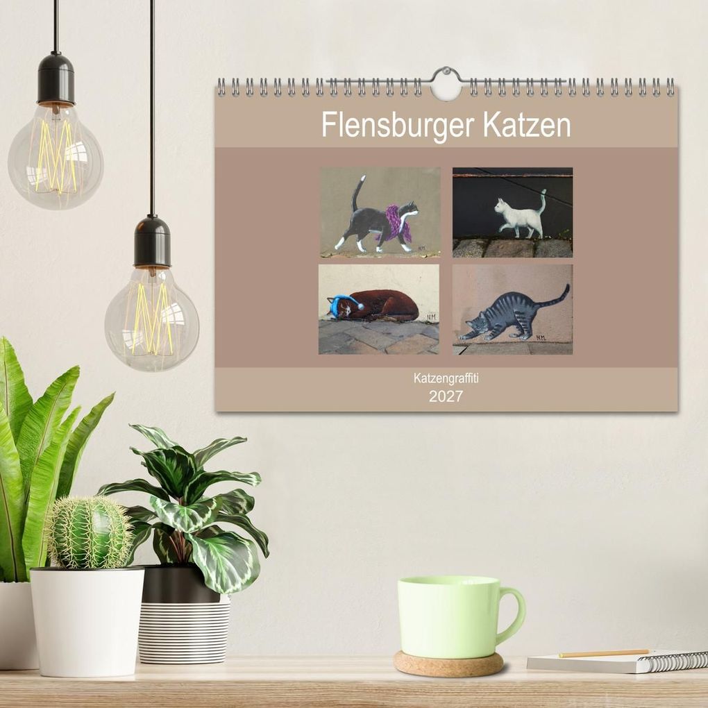 Weitere Ansicht: Flensburger Katzen (Wandkalender 2027 DIN A4 quer), CALVENDO Monatskalender | Martina Busch, Calvendo