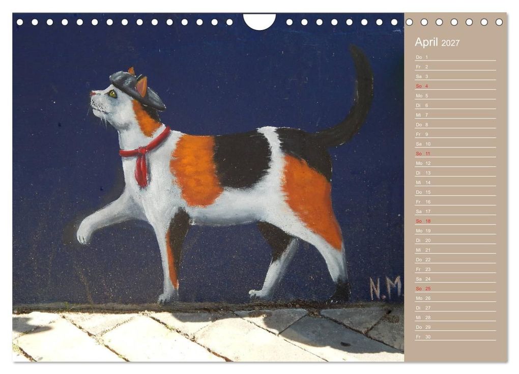 Weitere Ansicht: Flensburger Katzen (Wandkalender 2027 DIN A4 quer), CALVENDO Monatskalender | Martina Busch, Calvendo