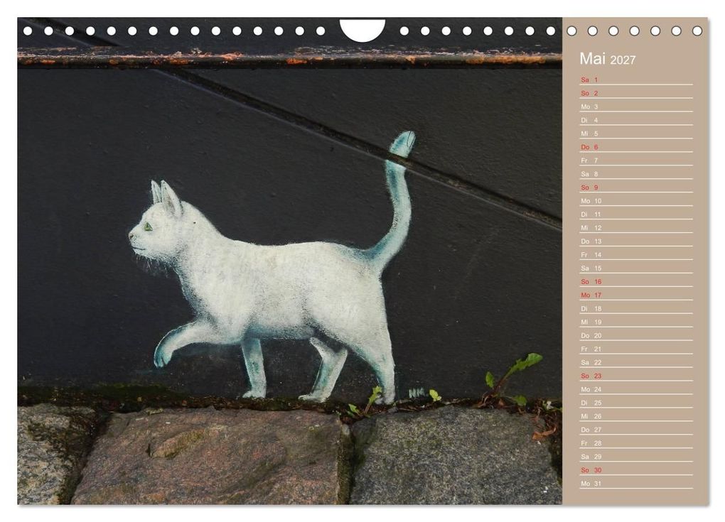Weitere Ansicht: Flensburger Katzen (Wandkalender 2027 DIN A4 quer), CALVENDO Monatskalender | Martina Busch, Calvendo