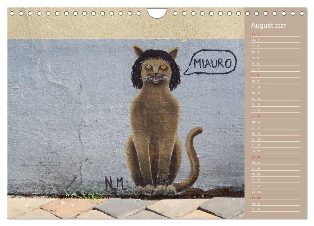 Weitere Ansicht: Flensburger Katzen (Wandkalender 2027 DIN A4 quer), CALVENDO Monatskalender | Martina Busch, Calvendo