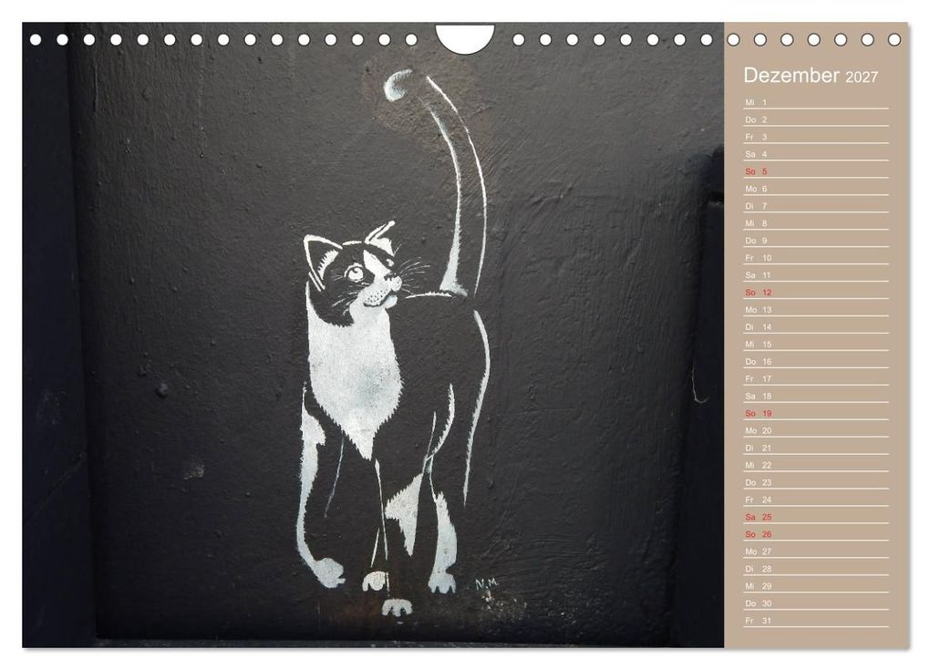 Weitere Ansicht: Flensburger Katzen (Wandkalender 2027 DIN A4 quer), CALVENDO Monatskalender | Martina Busch, Calvendo