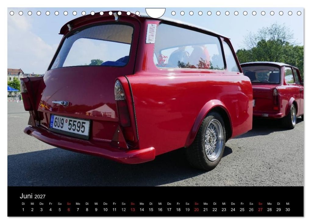 Weitere Ansicht: Trabantfahrertreffen Zwickau (Wandkalender 2027 DIN A4 quer), CALVENDO Monatskalender | Heiko Richter, Calvendo