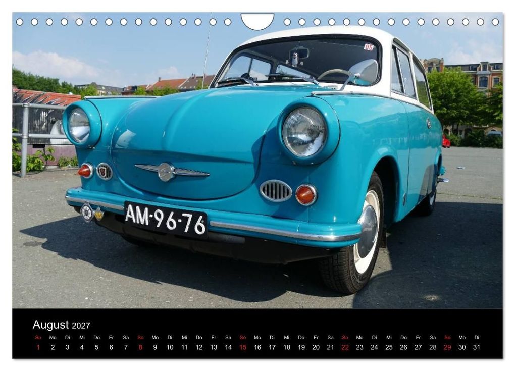 Weitere Ansicht: Trabantfahrertreffen Zwickau (Wandkalender 2027 DIN A4 quer), CALVENDO Monatskalender | Heiko Richter, Calvendo