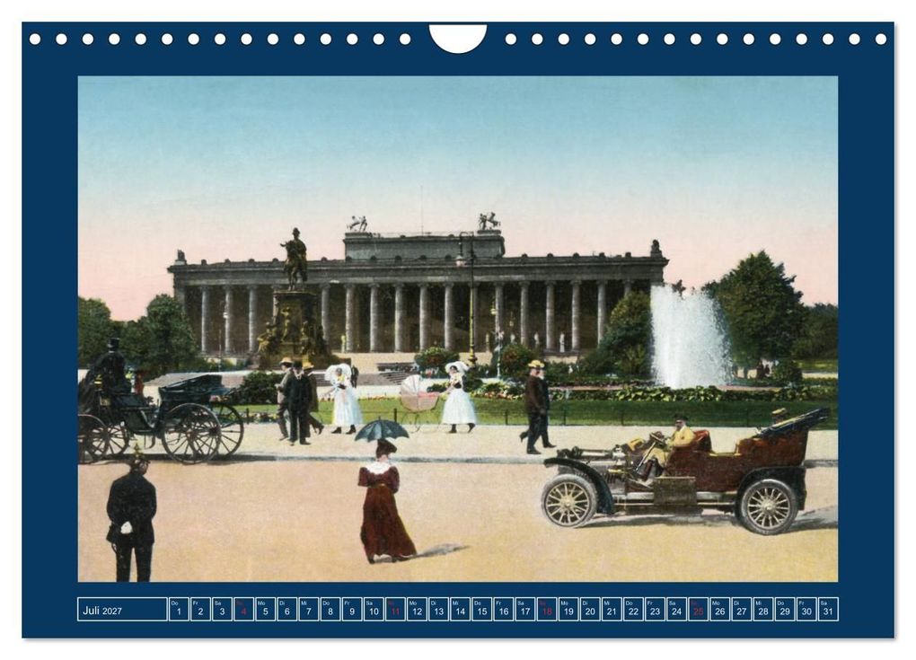 Weitere Ansicht: Historisches Berlin von 1888 bis 1918 (Wandkalender 2027 DIN A4 quer), CALVENDO Monatskalender | Jens Siebert, Calvendo