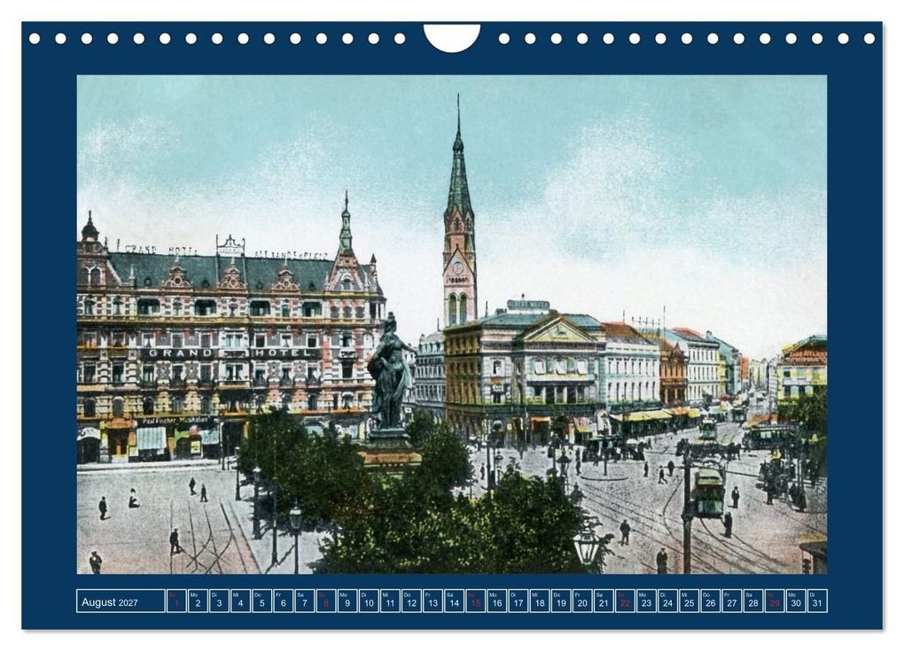 Weitere Ansicht: Historisches Berlin von 1888 bis 1918 (Wandkalender 2027 DIN A4 quer), CALVENDO Monatskalender | Jens Siebert, Calvendo