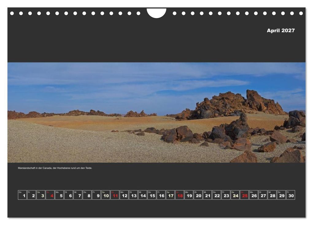 Weitere Ansicht: Teneriffa im Panorama (Wandkalender 2027 DIN A4 quer), CALVENDO Monatskalender | Paul Linden, Calvendo