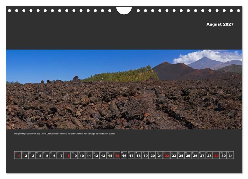 Weitere Ansicht: Teneriffa im Panorama (Wandkalender 2027 DIN A4 quer), CALVENDO Monatskalender | Paul Linden, Calvendo