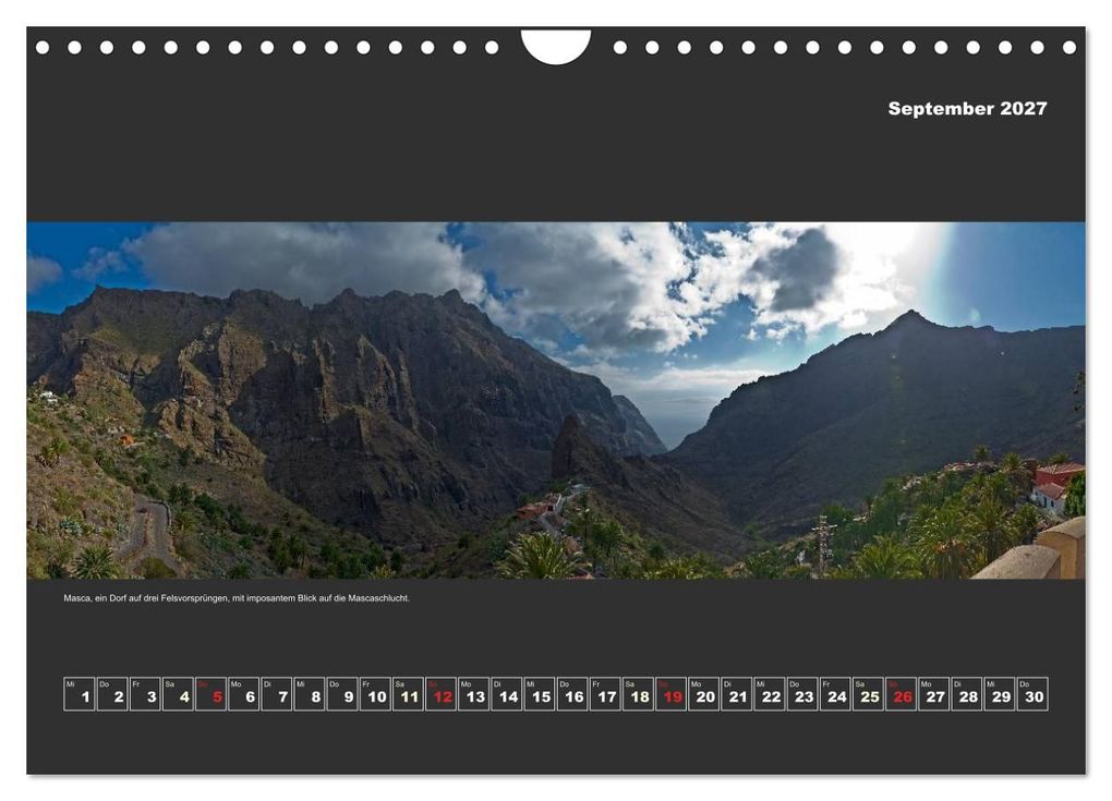 Weitere Ansicht: Teneriffa im Panorama (Wandkalender 2027 DIN A4 quer), CALVENDO Monatskalender | Paul Linden, Calvendo