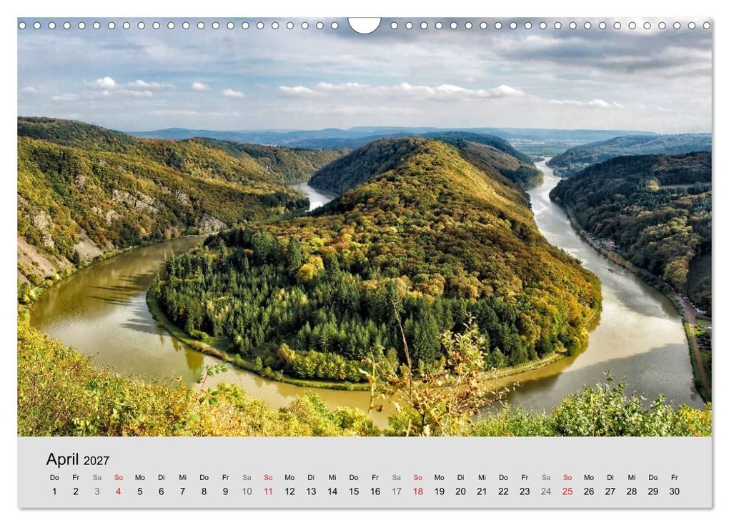 Weitere Ansicht: Saarland - unbekannte Schönheit (Wandkalender 2027 DIN A3 quer), CALVENDO Monatskalender | Thomas Becker, Calvendo