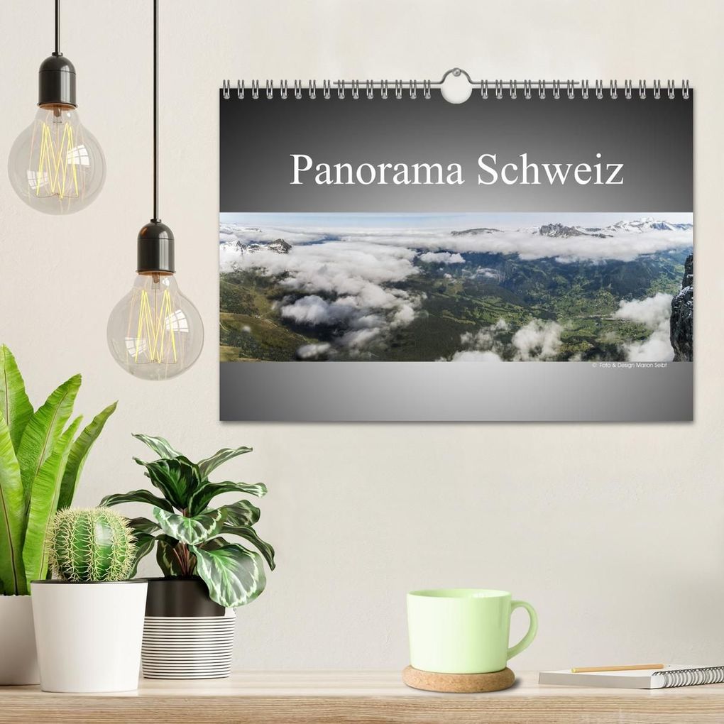Weitere Ansicht: Panorama Schweiz (Wandkalender 2027 DIN A4 quer), CALVENDO Monatskalender | Marion Seibt, Calvendo