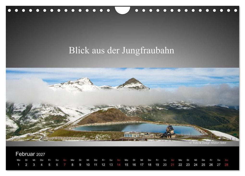 Weitere Ansicht: Panorama Schweiz (Wandkalender 2027 DIN A4 quer), CALVENDO Monatskalender | Marion Seibt, Calvendo